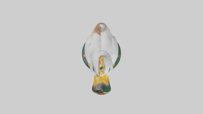 3D model Duck statue model VR / AR / low-poly