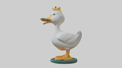 3D model Duck statue model VR / AR / low-poly