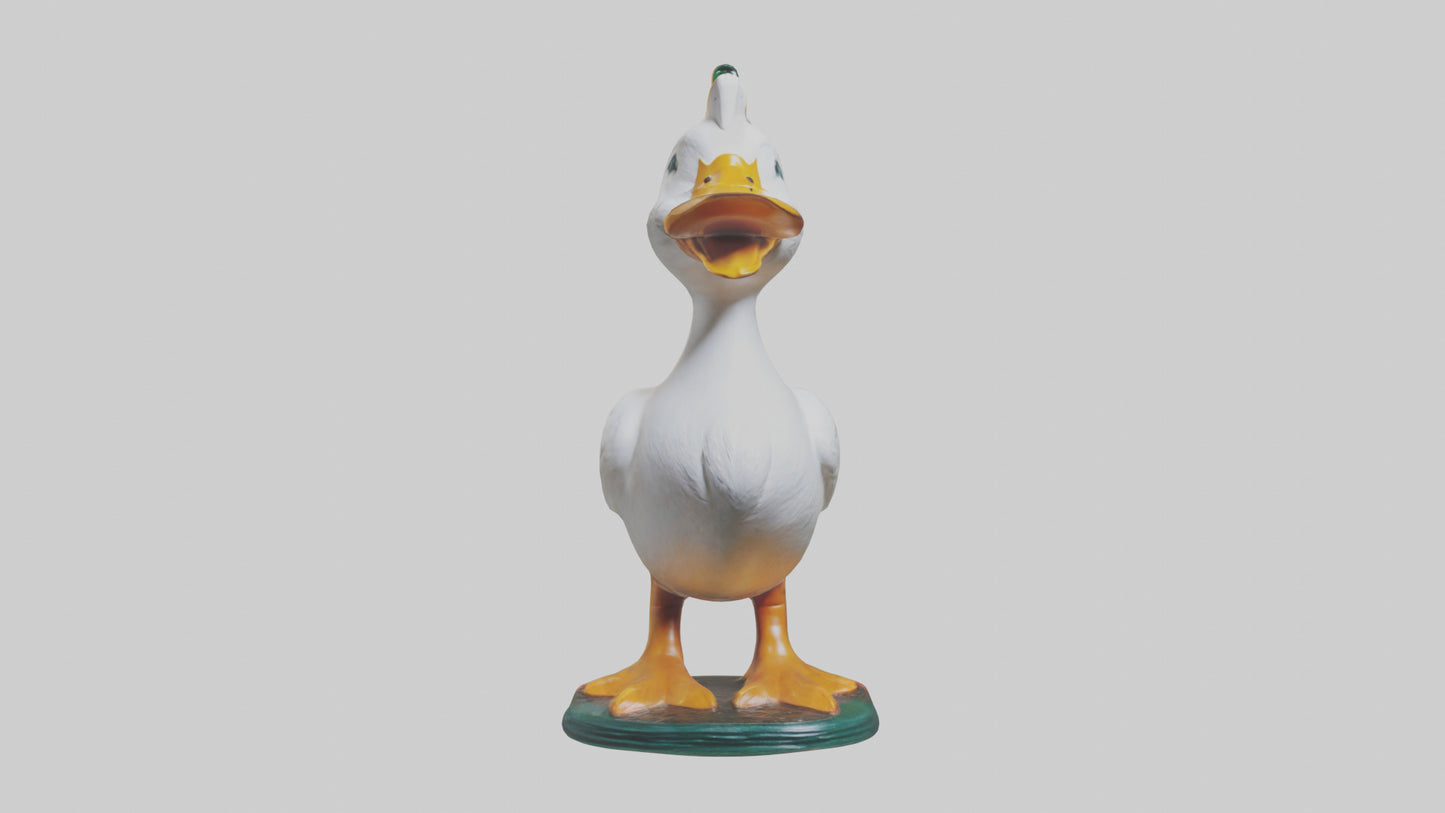 3D model Duck statue model VR / AR / low-poly