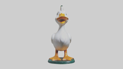 3D model Duck statue model VR / AR / low-poly