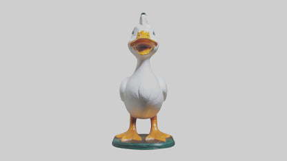 3D model Duck statue model VR / AR / low-poly