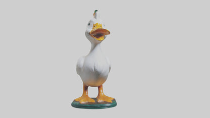 3D model Duck statue model VR / AR / low-poly