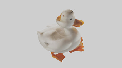 Duck waddling model 3D model