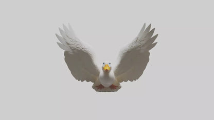 Duck Wings Model 3D model