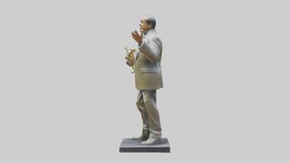 Duke Ellington statue model 3D model