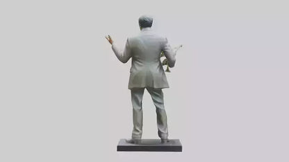 Duke Ellington statue model 3D model
