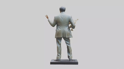 Duke Ellington statue model 3D model
