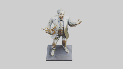 Duke Ellington statue model 3D model