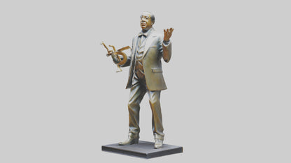 Duke Ellington statue model 3D model
