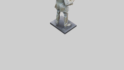 Duke Ellington statue model 3D model