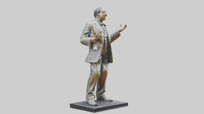 Duke Ellington statue model 3D model