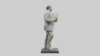 Duke Ellington statue model 3D model
