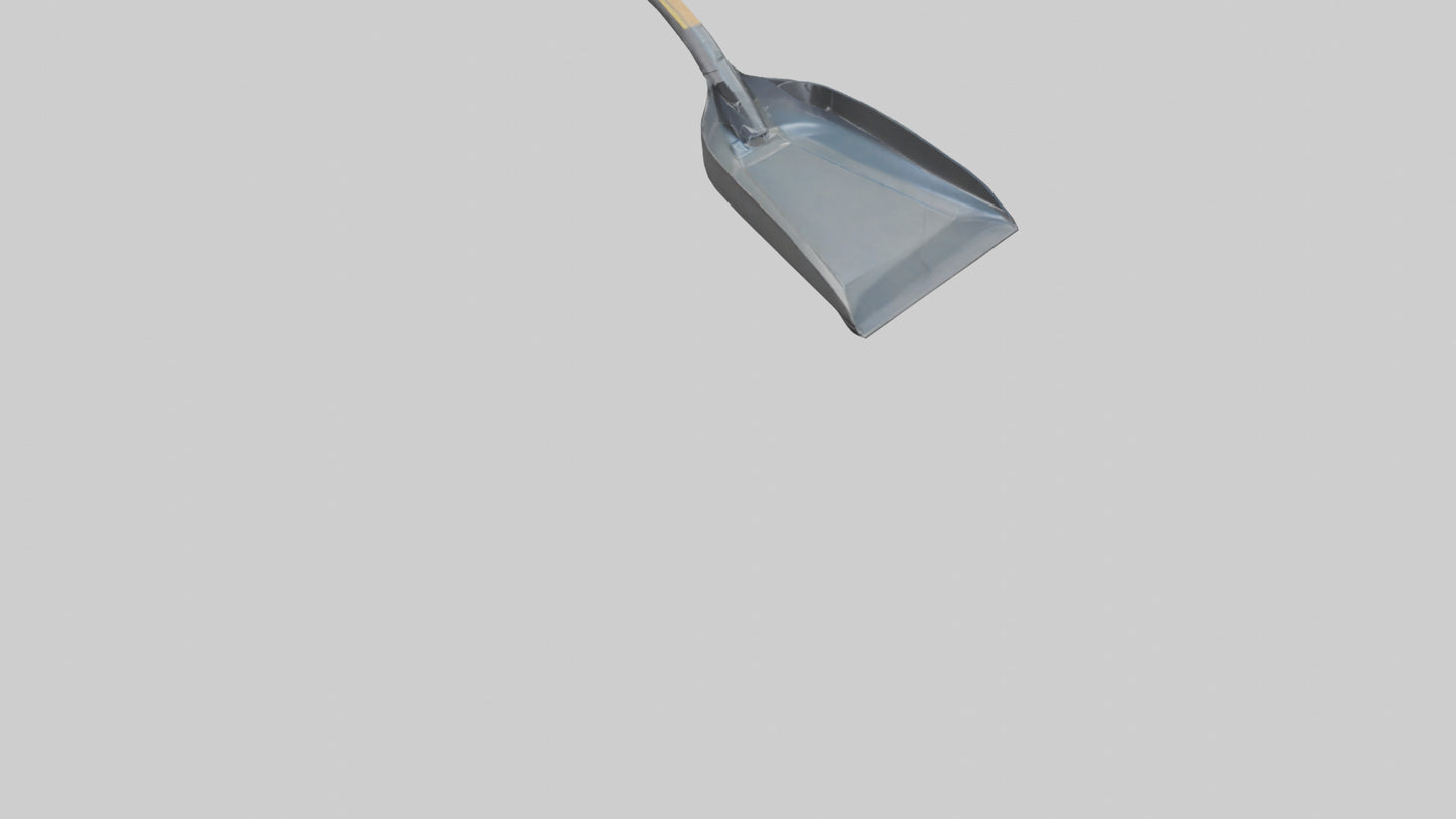 Dustpan model 3D model