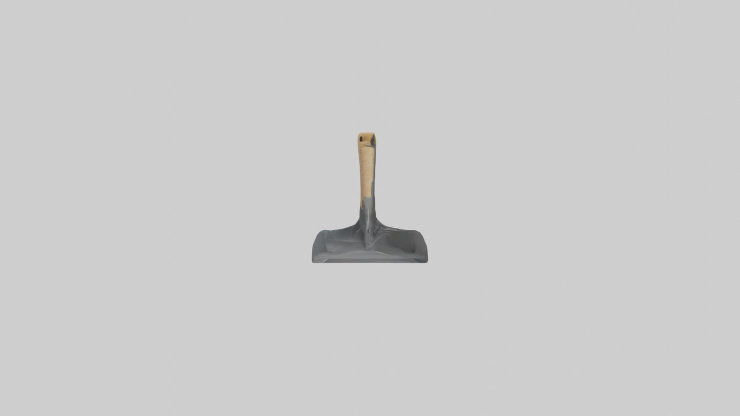 Dustpan model 3D model