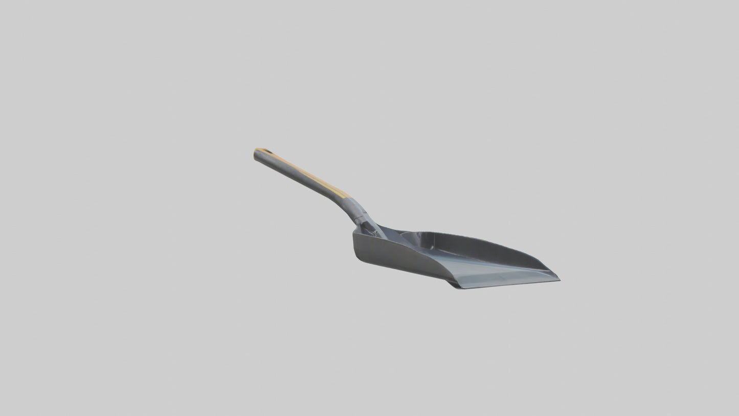 Dustpan model 3D model