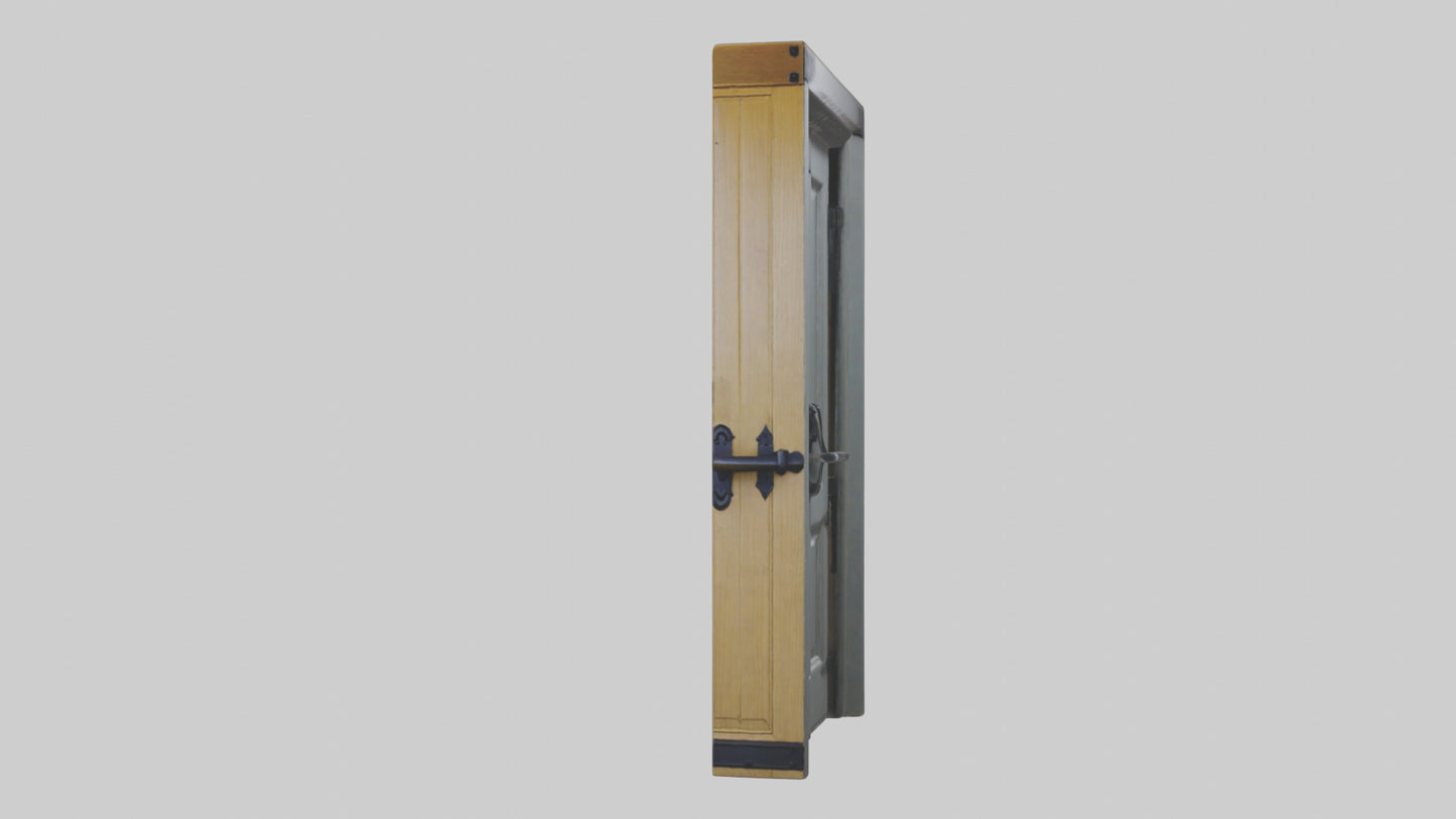 Dutch door model 2 3D model