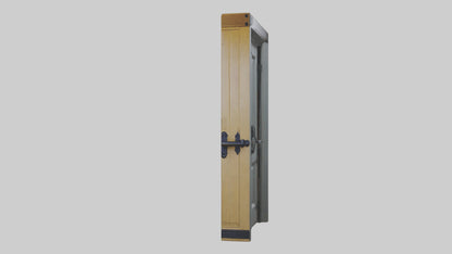 Dutch door model 2 3D model