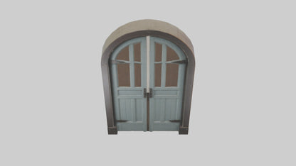 Dutch door model 2 3D model