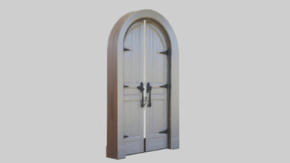 Dutch door model 2 3D model