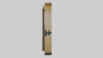 Dutch door model 2 3D model