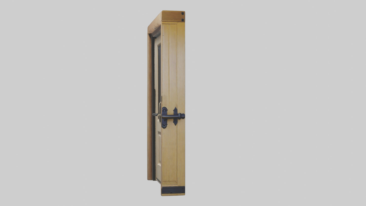 Dutch door model 2 3D model