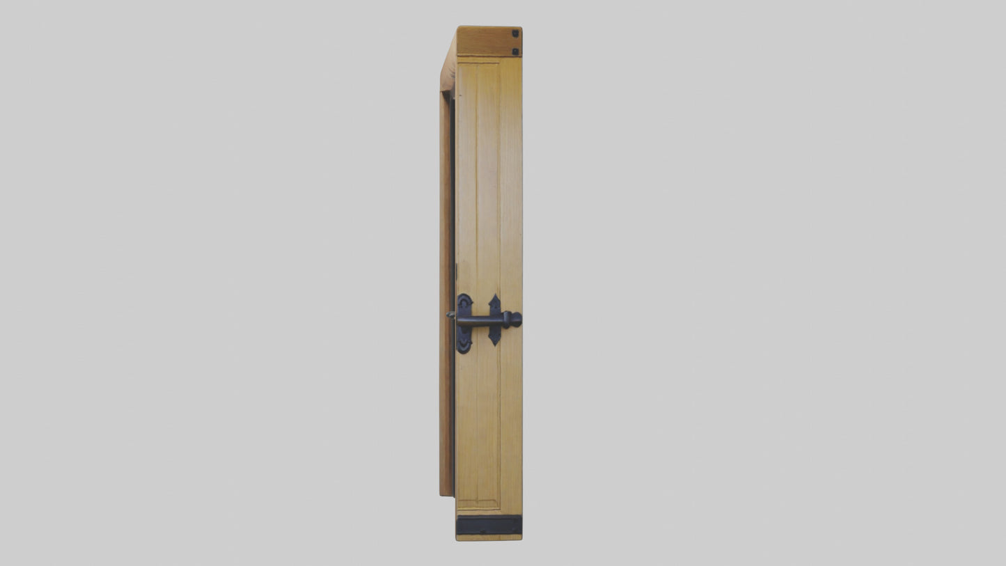 Dutch door model 2 3D model