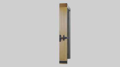 Dutch door model 2 3D model