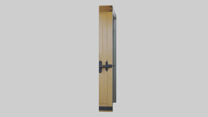 Dutch door model 2 3D model