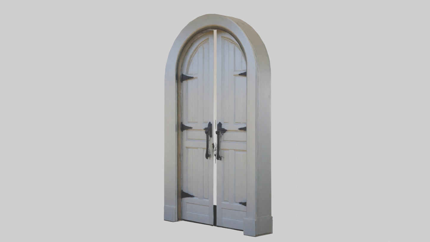 Dutch door model 2 3D model