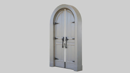 Dutch door model 2 3D model