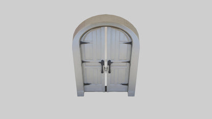 Dutch door model 2 3D model