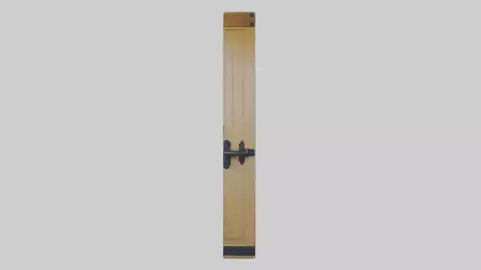 Dutch door model 2 3D model