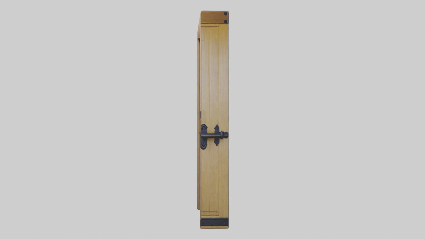 Dutch door model 2 3D model