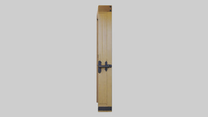 Dutch door model 2 3D model