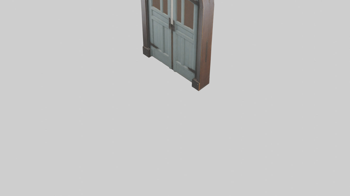 Dutch door model 2 3D model