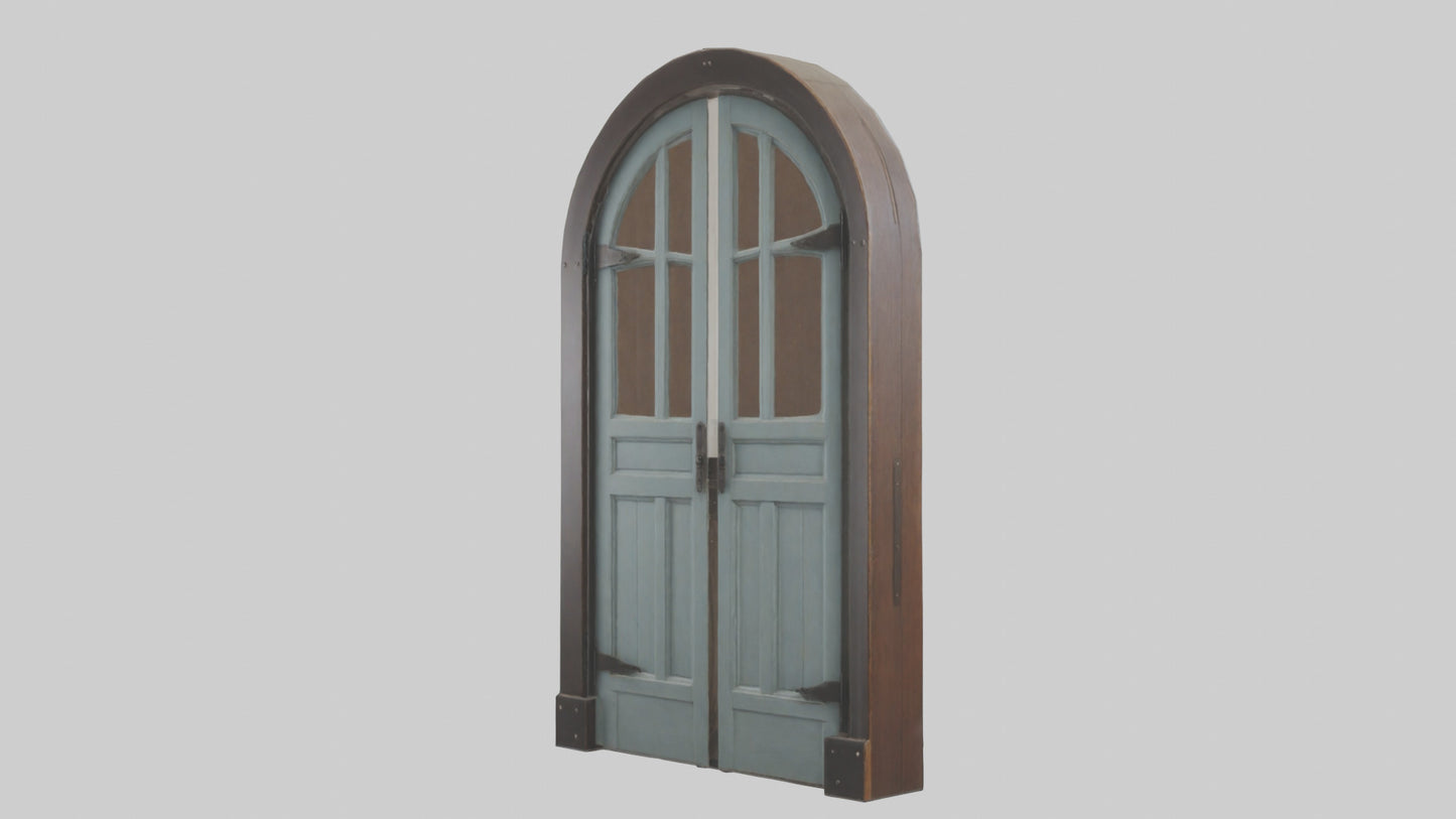 Dutch door model 2 3D model