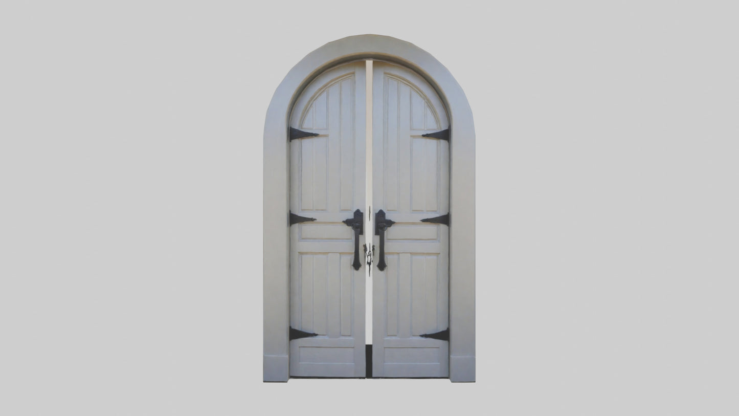 Dutch door model 2 3D model
