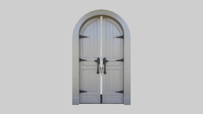 Dutch door model 2 3D model