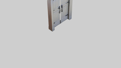 Dutch door model 2 3D model