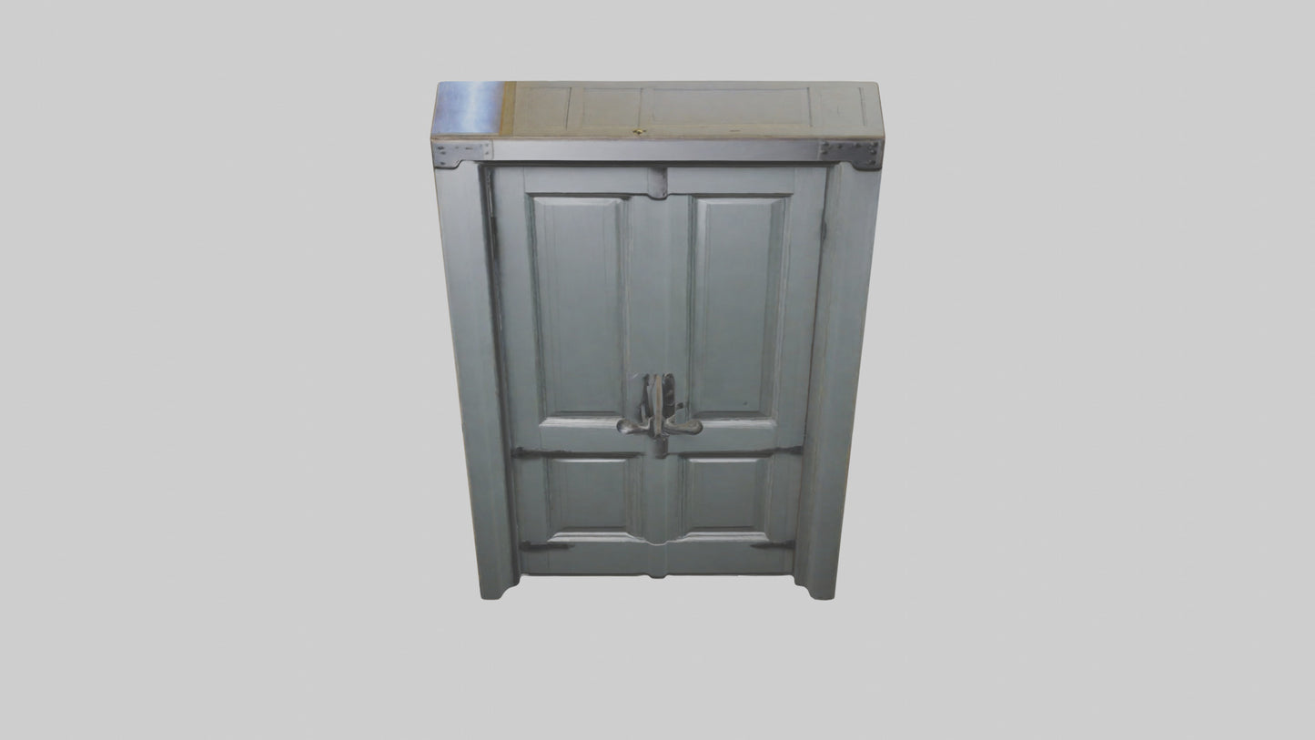 3D model Dutch Door Model VR / AR / low-poly
