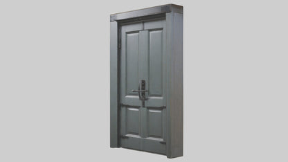 3D model Dutch Door Model VR / AR / low-poly
