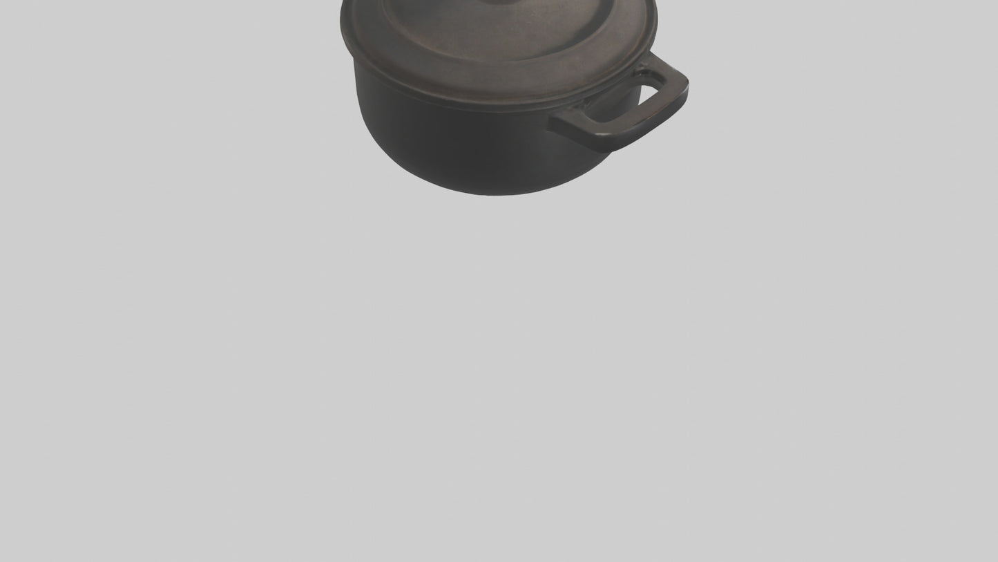 Dutch oven model 3D model