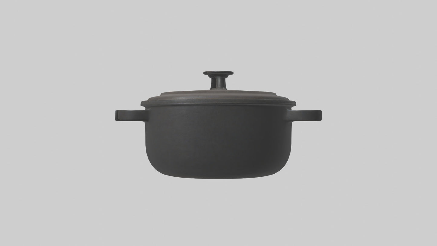 Dutch oven model 3D model