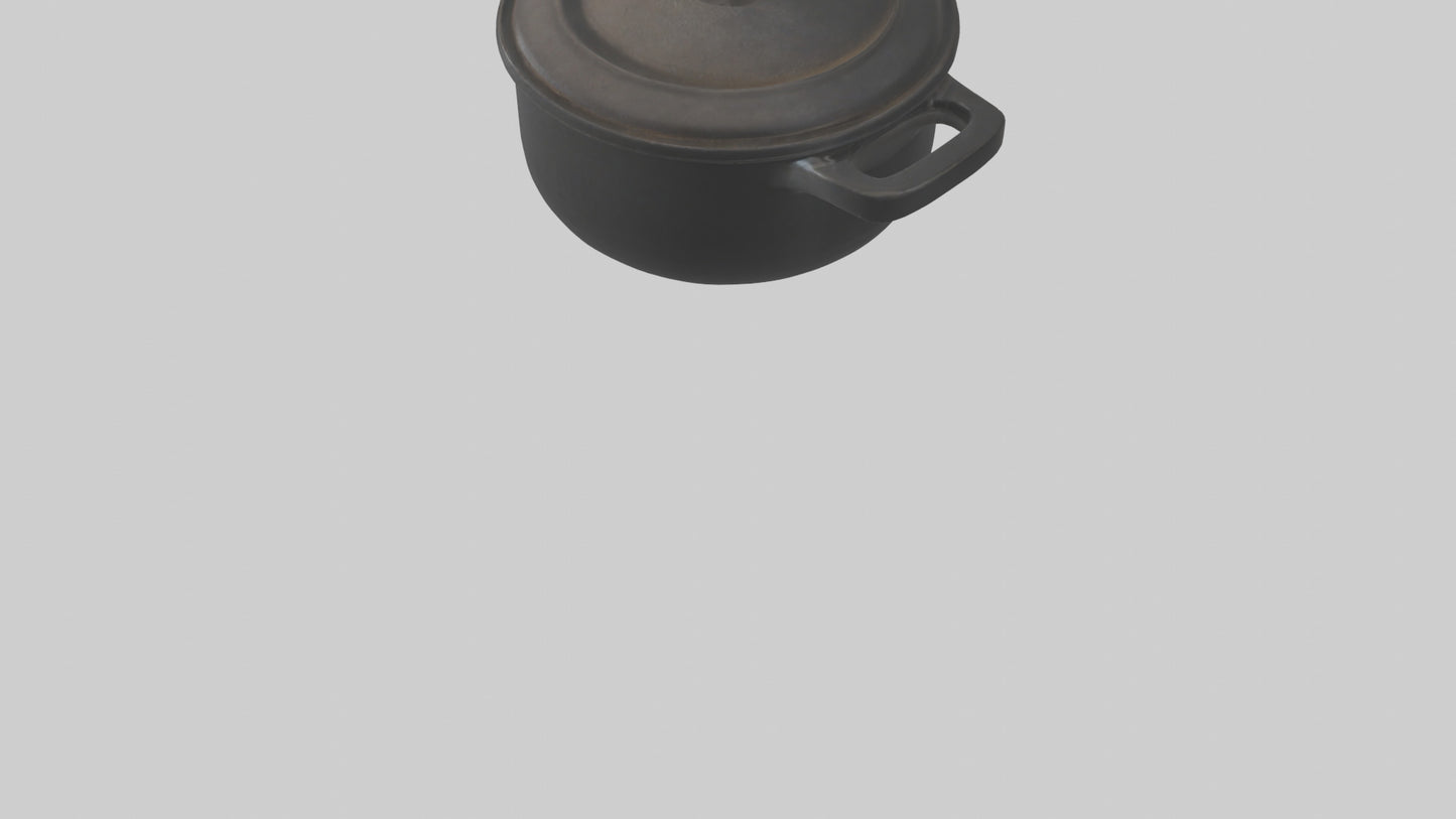 Dutch oven model 3D model