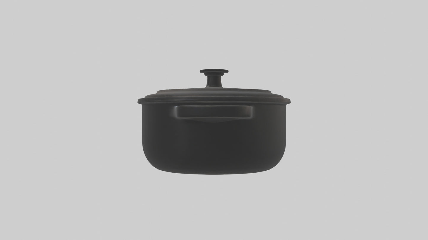 Dutch oven model 3D model
