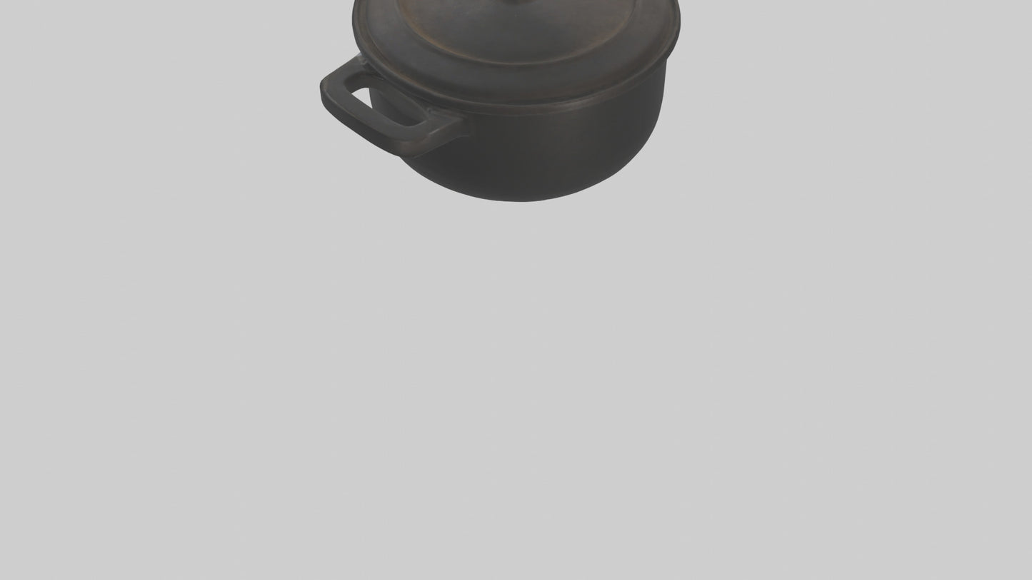 Dutch oven model 3D model