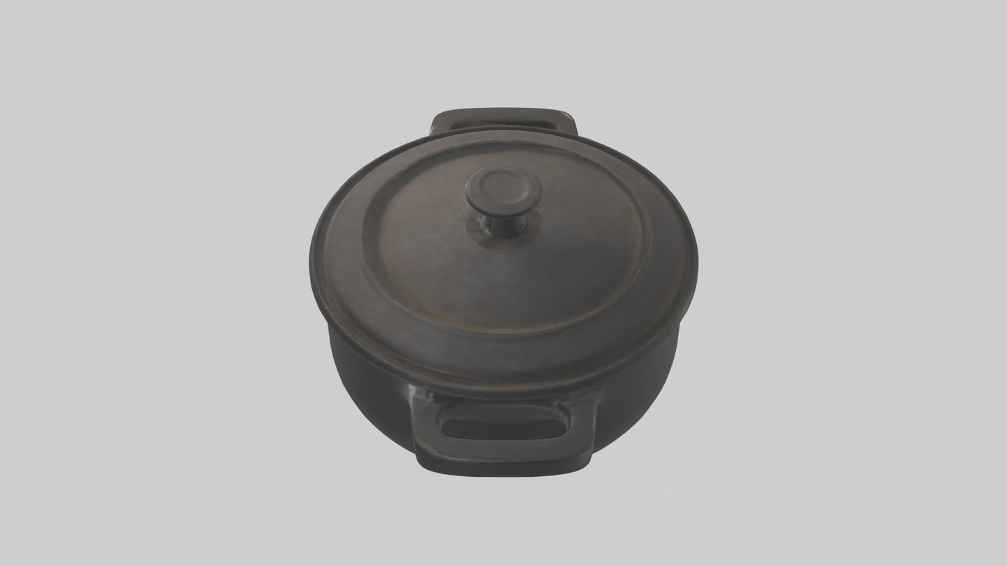 Dutch oven model 3D model
