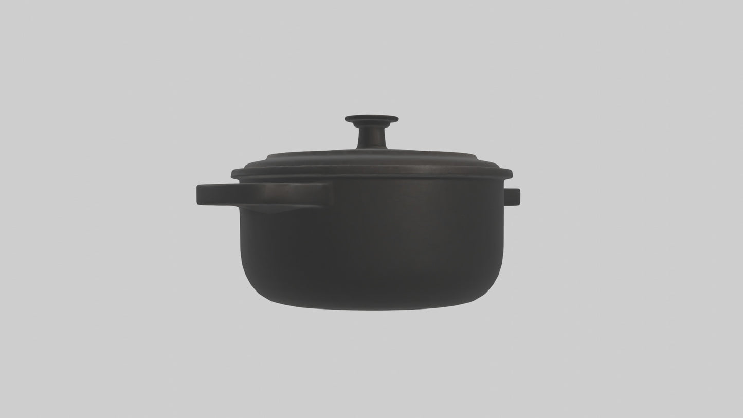 Dutch oven model 3D model