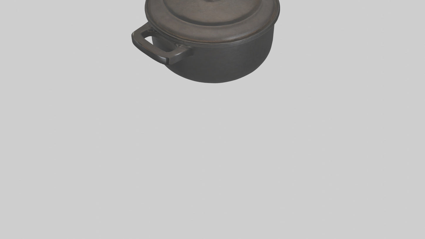 Dutch oven model 3D model