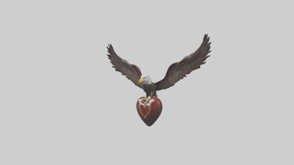 Eagle Heart 3D model